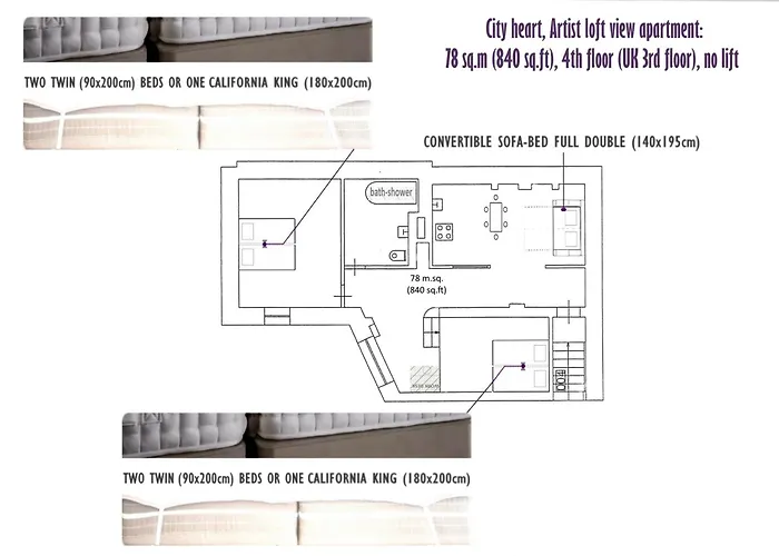 Apartment Heart, Loft View, Free Parking And Bag Storage Riga